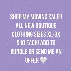 Moving sale!
